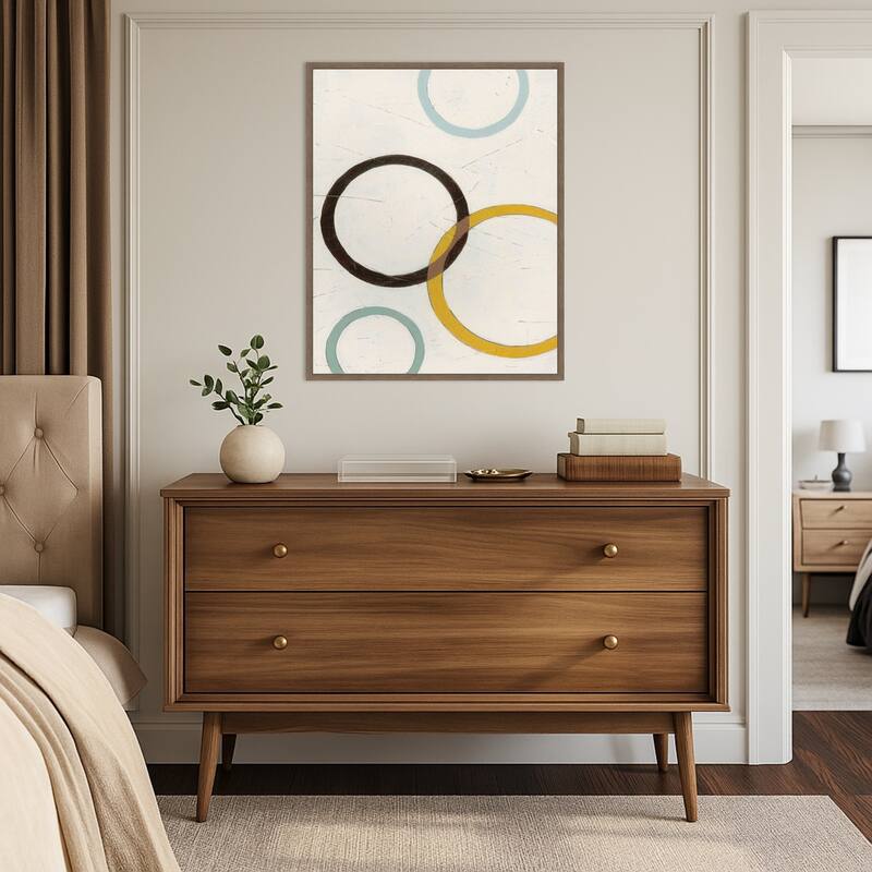 Tangle No. 4 by June Erica Vess (23 x 28 in.), Framed Canvas Wall Art Print