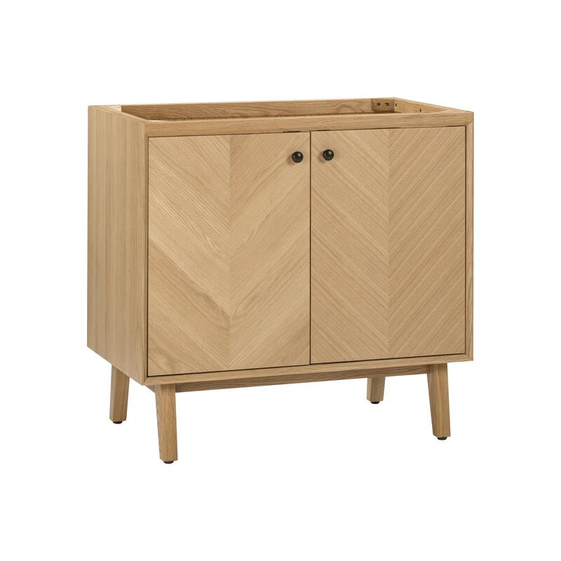 Avanity Adele 36 in. Vanity Only in Natural Oak finish