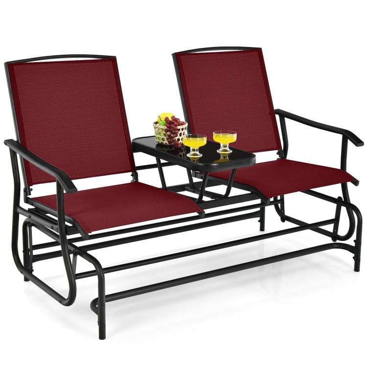 Comfortable 2-Person Loveseat for Patio and Garden - 57" x 28" x 38" (L x W x H)
