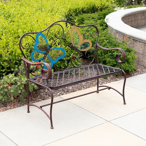 Metal garden seats for sale sales