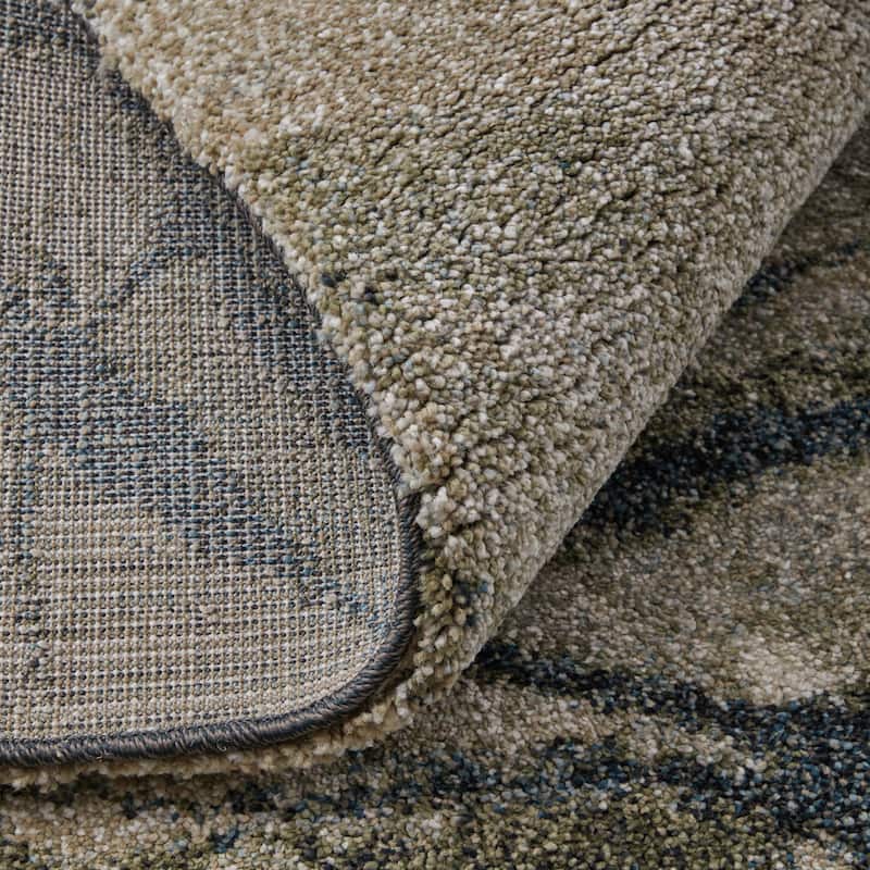 Peavy R39Q8 Abstract Modern Area Rug
