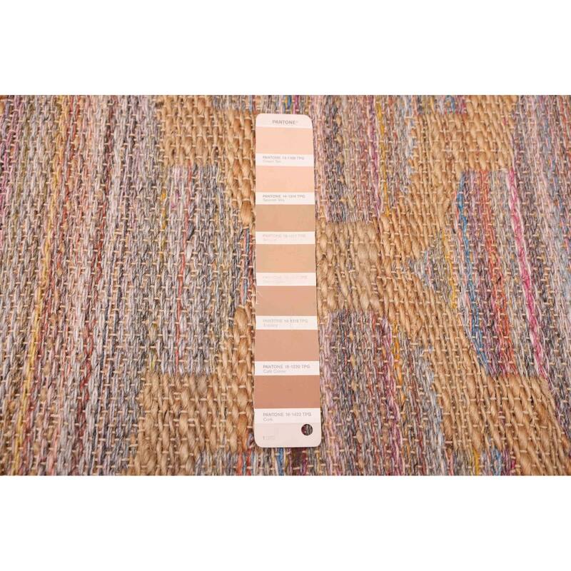 ECARPETGALLERY Flat-Weave Palas Denizli Tan Kilim - 5'3 x 7'5