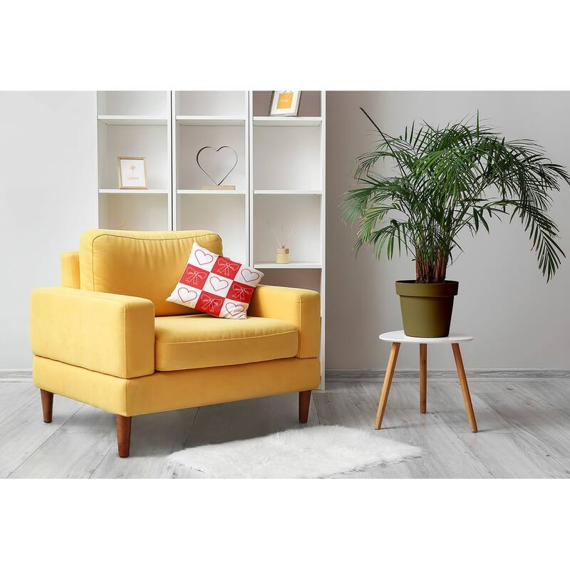 Sweet Bows and Hearts Accent Pillow