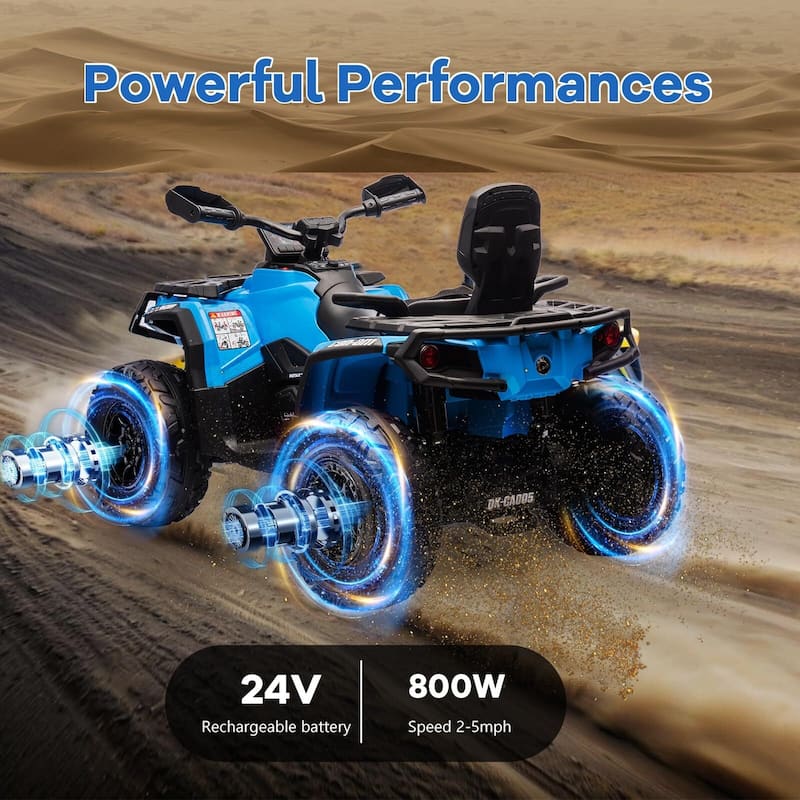 2 Seater Ride On ATV for Kids