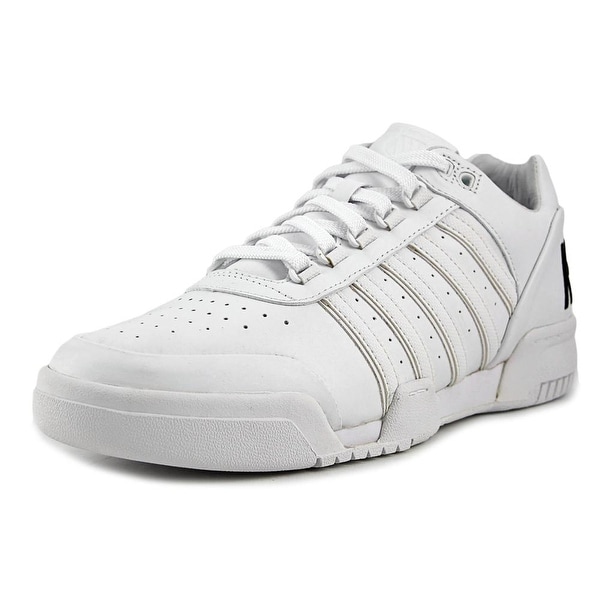 K-Swiss Gstaad BL Men White/Black/Big Logo Tennis Shoes