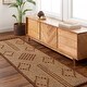 preview thumbnail 1 of 5, Terrell Global Area Rug Brown - 2' 6" x 8'