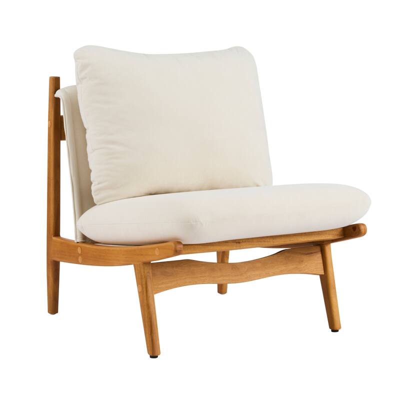 Scott Living Vista Accent Chair Wooden Frame, Set of 2