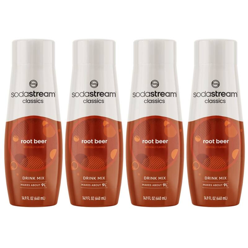 SodaStream® Classics Root Beer Drink Mix 4-Pack - Clear
