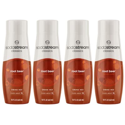 SodaStream® Classics Root Beer Drink Mix 4-Pack