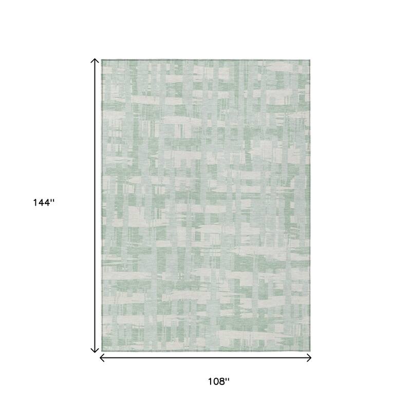 HomeRoots Striped Transitional Rectangle Outdoor Rug