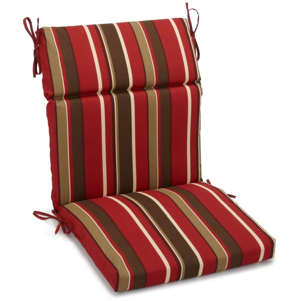 Blazing Needles 3-Section Indoor/Outdoor Chair Cushion - 42" x 22"