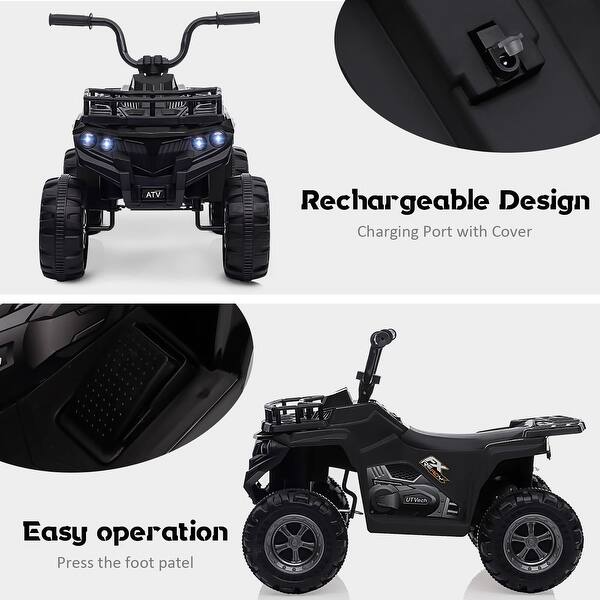 Kids Ride On ATV, 12V Battery Powered Electric Vehicle