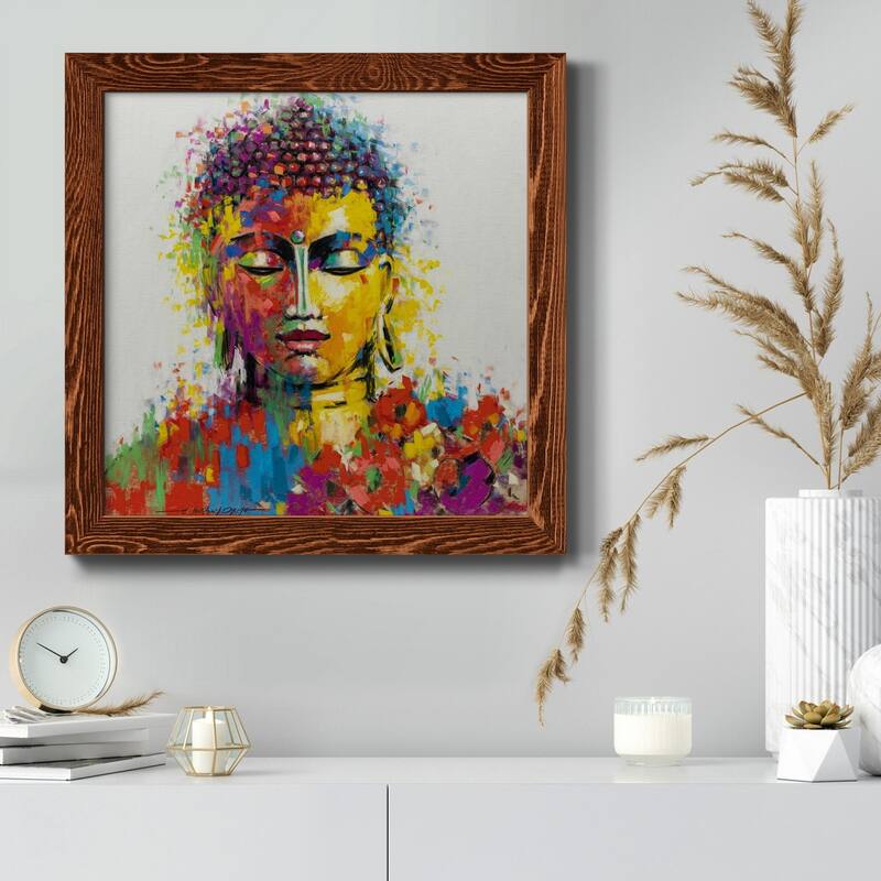 Buddha-Premium Framed Canvas - Ready to Hang