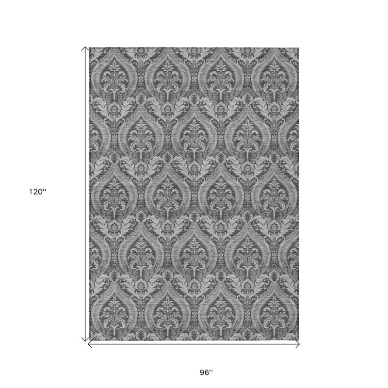 Pami Garden-Inspired Weather Resistant Versatile Elegance Outdoor Rug