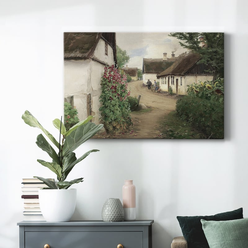 Vintage Landscape -DLVII -Gallery Wrapped Canvas