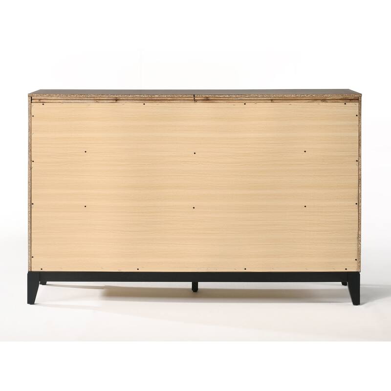 Vallendale Weathered Grey 6-Drawer Dresser