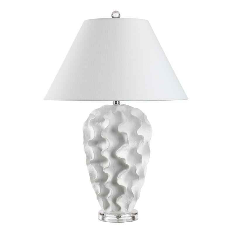 Everren Floris 26.5" Height Table Lamps, White