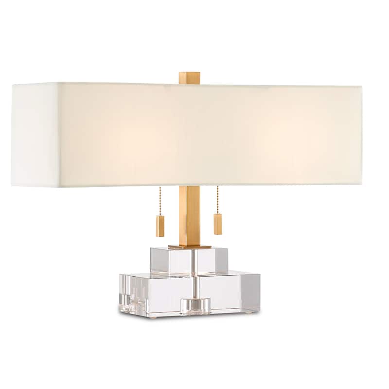 Currey & Company Chiara Table Lamp - 14.5"h x 7"w x 20"d