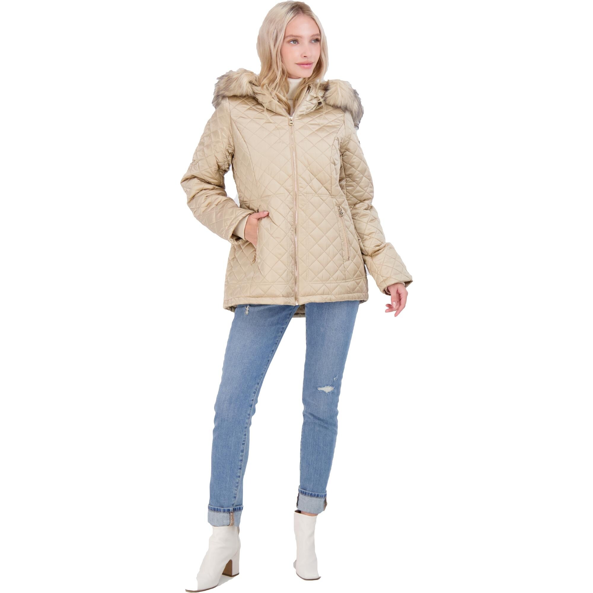 jessica simpson quilted jacket