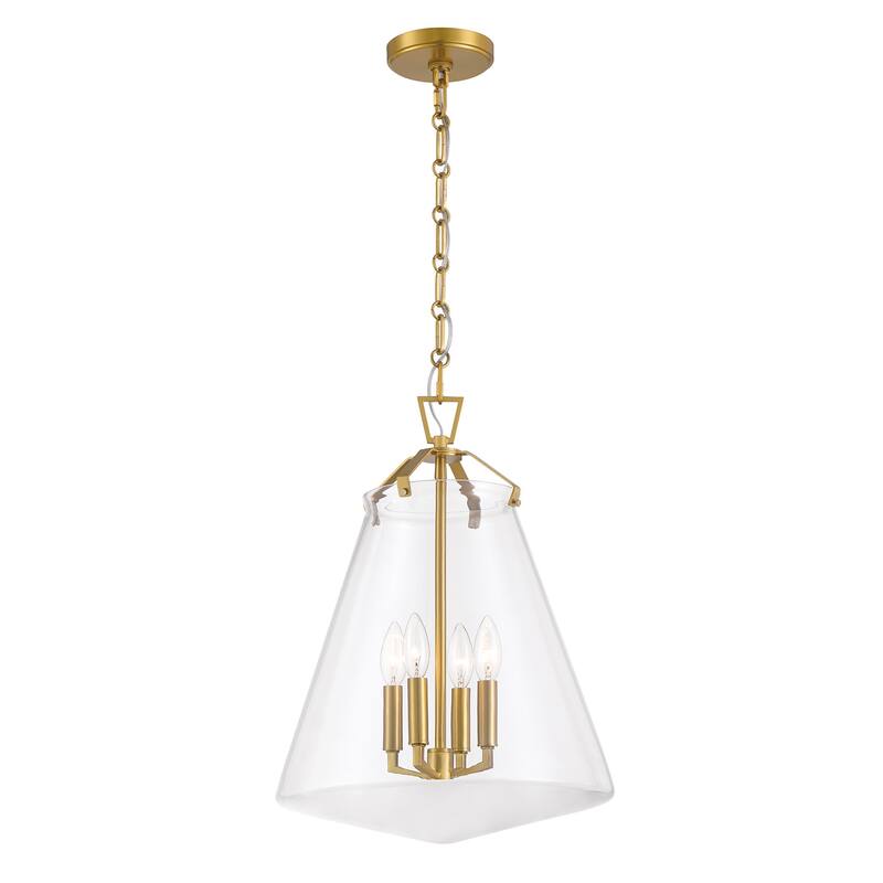 Crystorama Lighting Group VSS-7015 Voss 4 Light 15" Wide Taper Candle