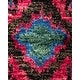 preview thumbnail 3 of 6, Modern, One-of-a-Kind Hand-Knotted Area Rug - Purple, 4' 1" x 5' 9" - 4' 1" x 5' 9"