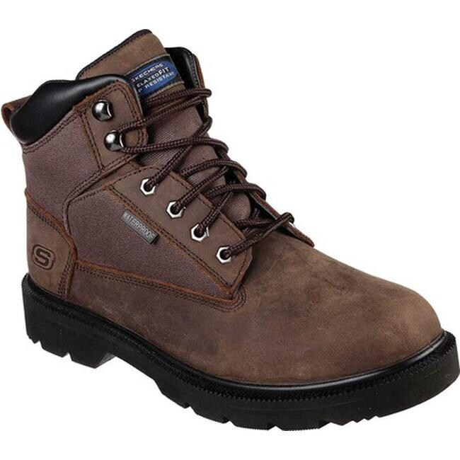 skechers work boots waterproof