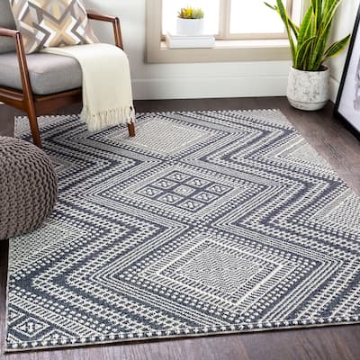 Surya Rosie Indoor/ Outdoor Moroccan Diamond Area Rug