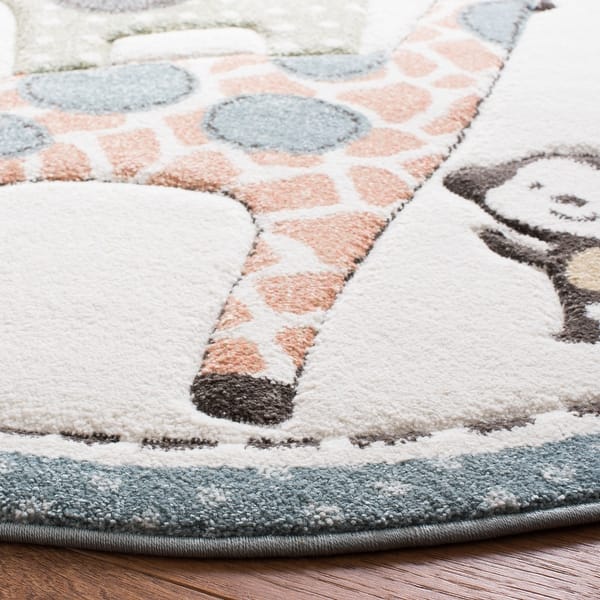 ballet it's beautiful methane SAFAVIEH Carousel Kids Brandusa Animal Rug - Overstock - 29163154
