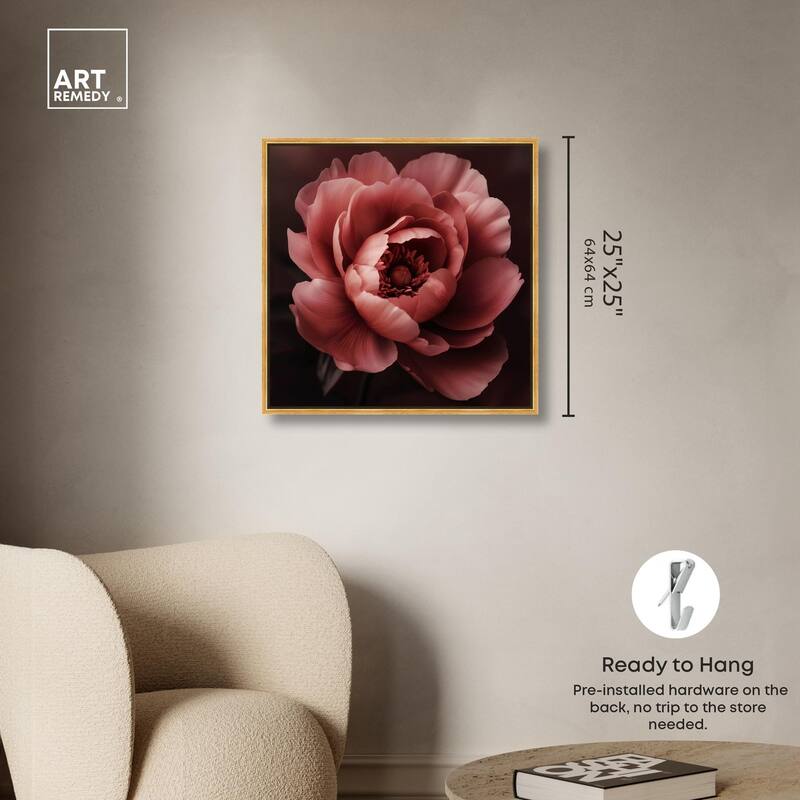 Velvety Richness II Canvas by Art Remedy