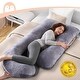preview thumbnail 9 of 8, Huggable - U Shaped Maternity Body Pillow - No size