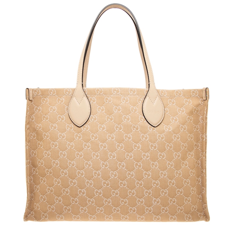Gucci Ophidia Large GG Tote - Light Beige