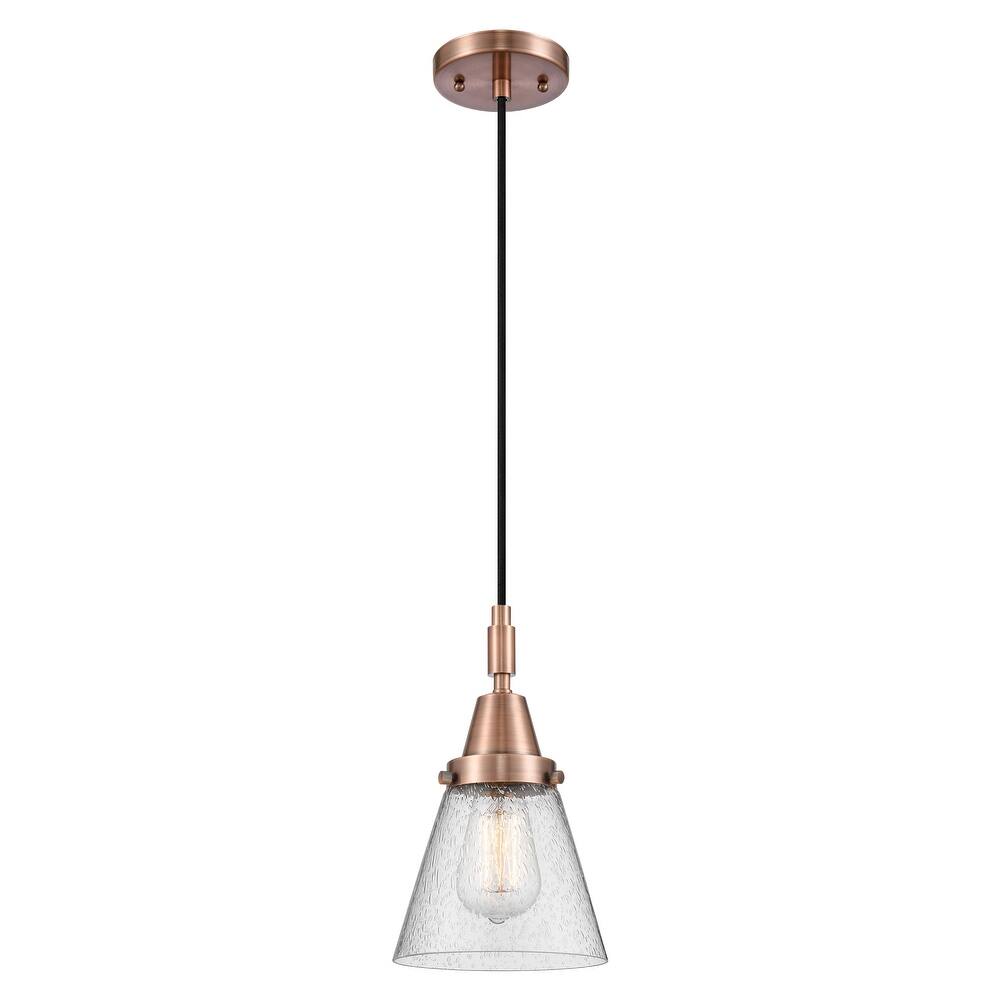 Innovations Lighting Downtown Urban - Caden Cone - 1 Light 6" Cord Hung Mini Pendant