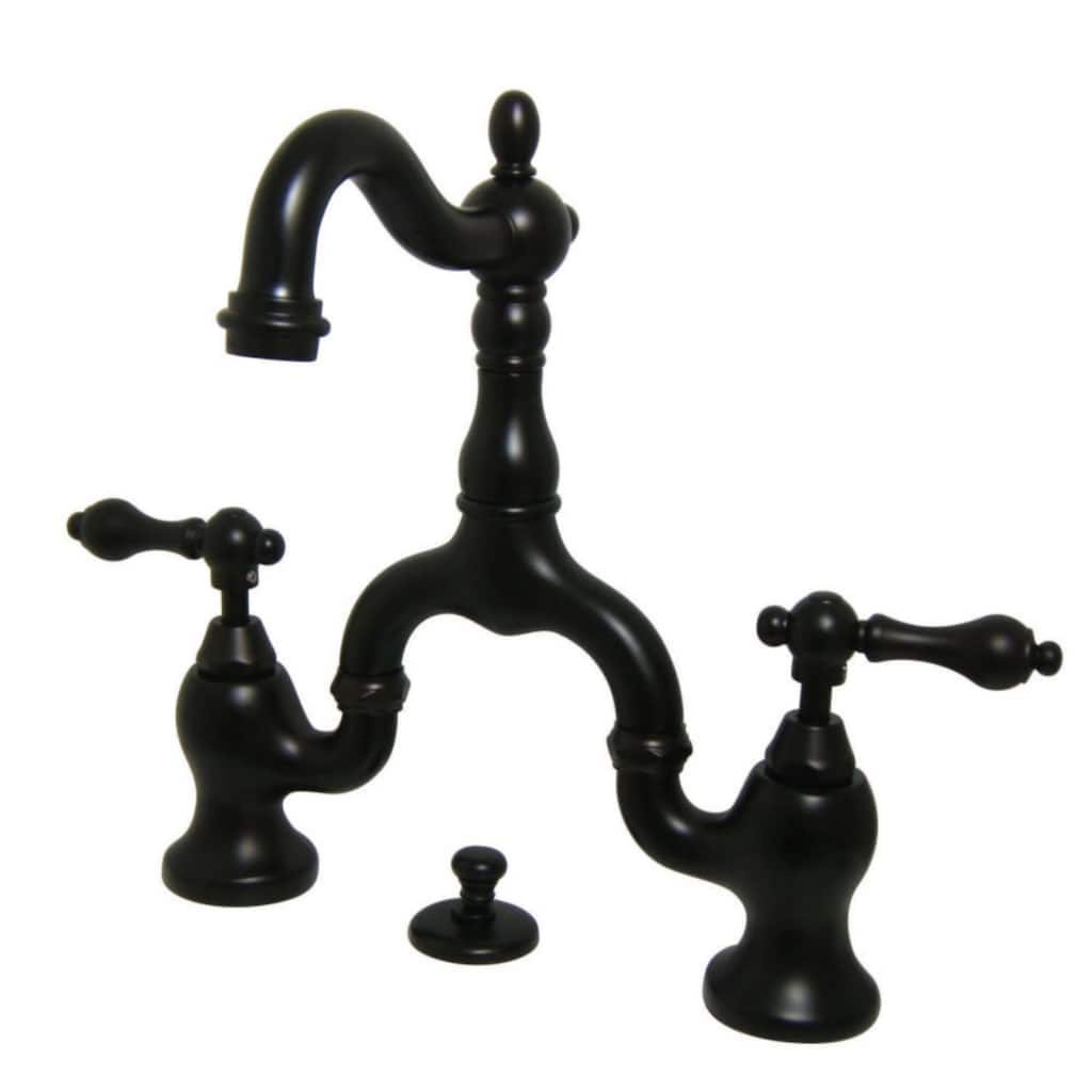 Kingston Brass English Country 1.2 GPM Bridge Bathroom Faucet with
