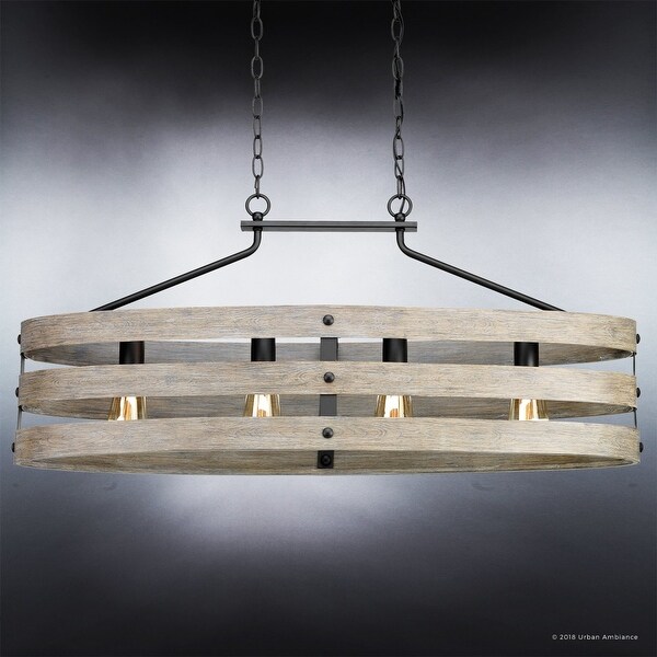 rustic modern chandelier