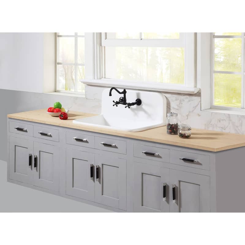 Kingston Brass Arcticstone 30" Drop In Single Basin Kitchen Sink with