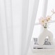 preview thumbnail 12 of 46, Linen Blend Light Filtering Back Tab/Rod Pocket Panel Pair(Set of 2)