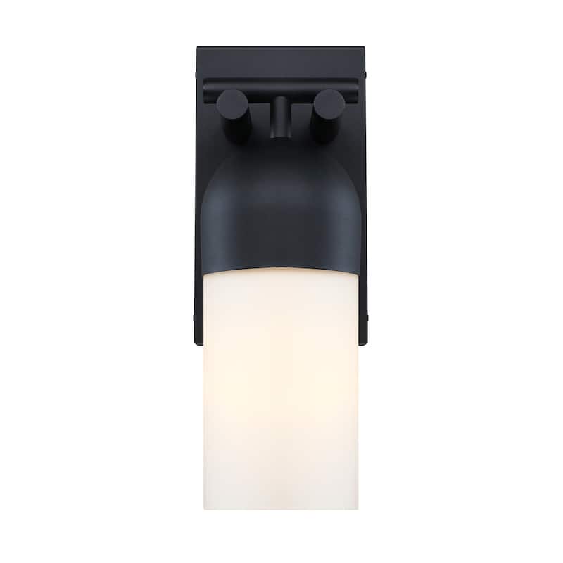 Designers Fountain D348M-18EW Ever Spring 18" Tall Outdoor Wall Sconce - Black