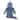 Hudson Baby Unisex Baby Plush Bathrobe and Toy Set, Blue Shark, One Size - Blue Shark - One Size