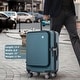 preview thumbnail 28 of 51, Carry-on Luggage 20 Inch Front Open Luggage Lightweight Suitcase