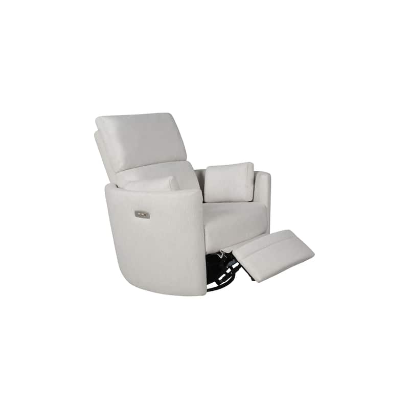 Compass Upholstered Power Swivel Glider