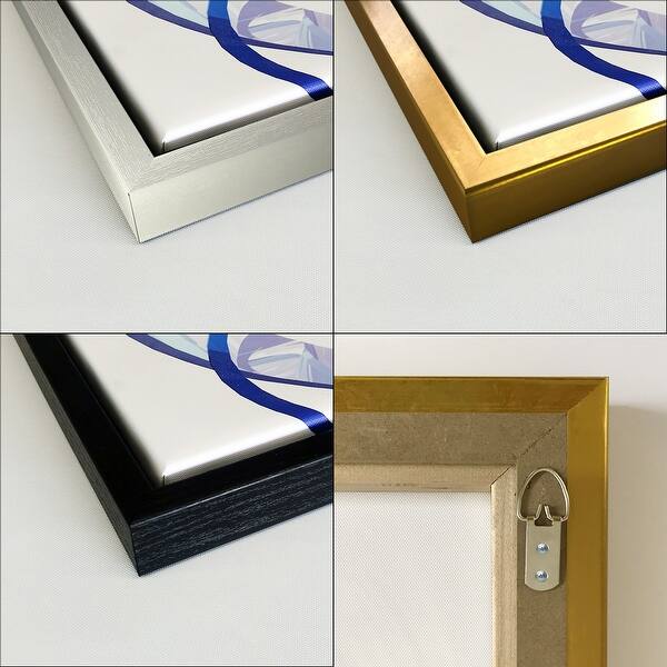 Shop Designart Board Stained Abstract Art Abstract Framed Canvas