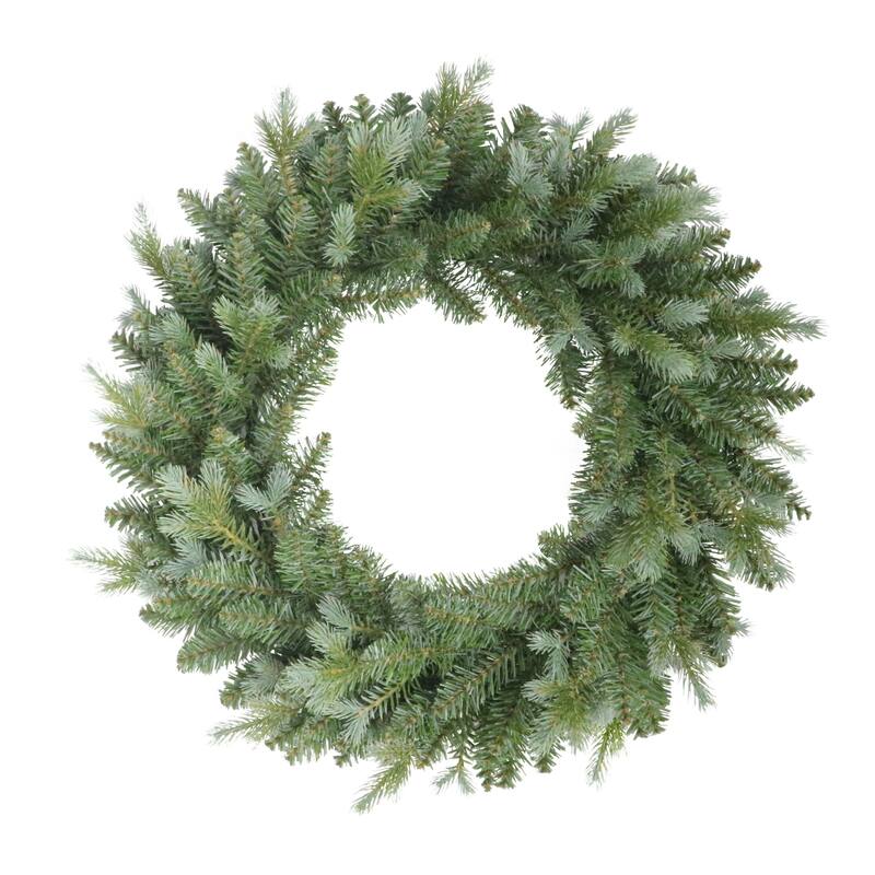 Linden Fir Artificial Christmas Wreath - 2' - Unlit