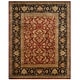 preview thumbnail 6 of 11, SAFAVIEH Couture Hand-knotted Farahan Sarouk Stephenie Traditional Oriental Wool Rug with Fringe 8'  x  10' - Rust/Navy - Rectangle