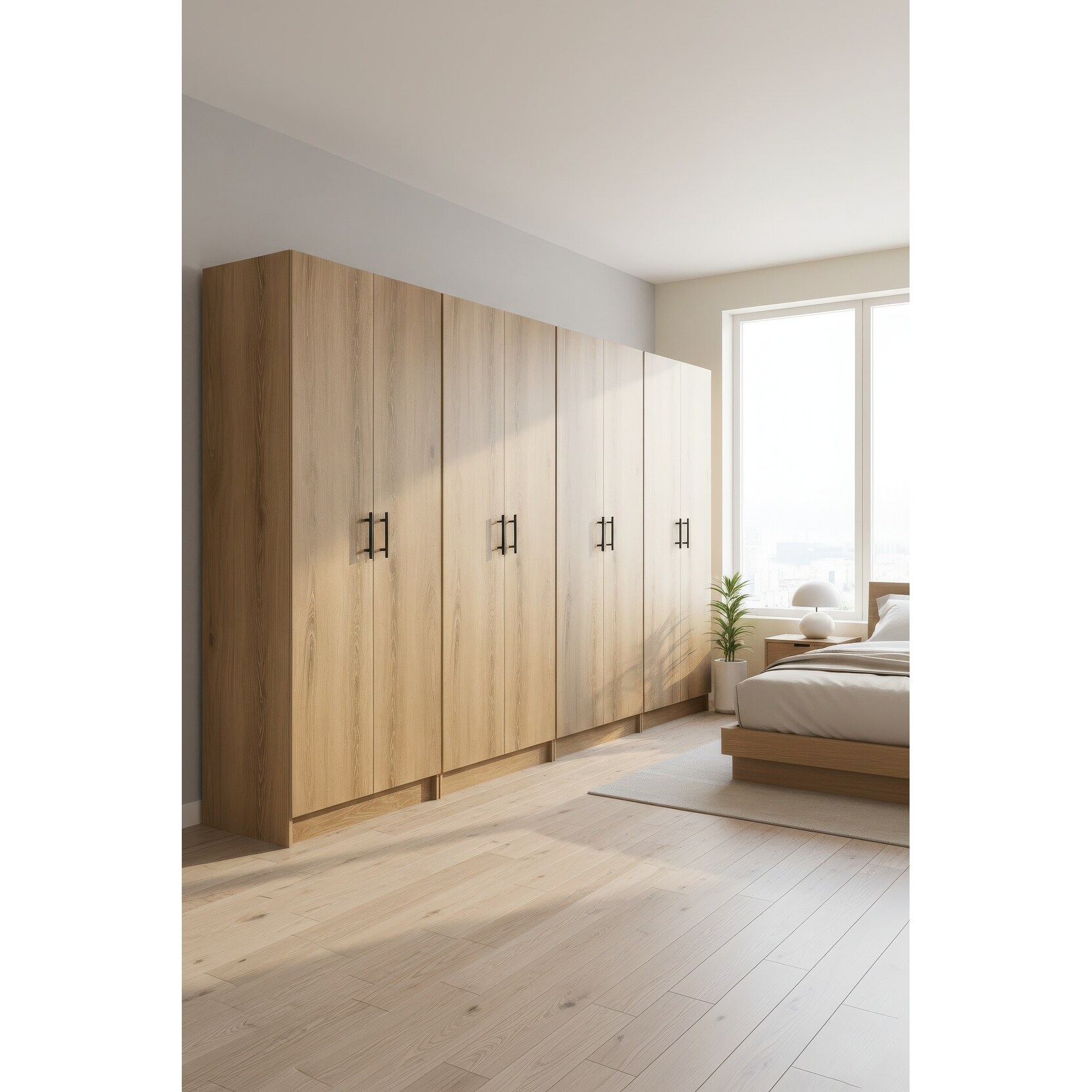 Modex Multi-Purpose Utility Storage Cabinet (4-Piece Set) - W 126