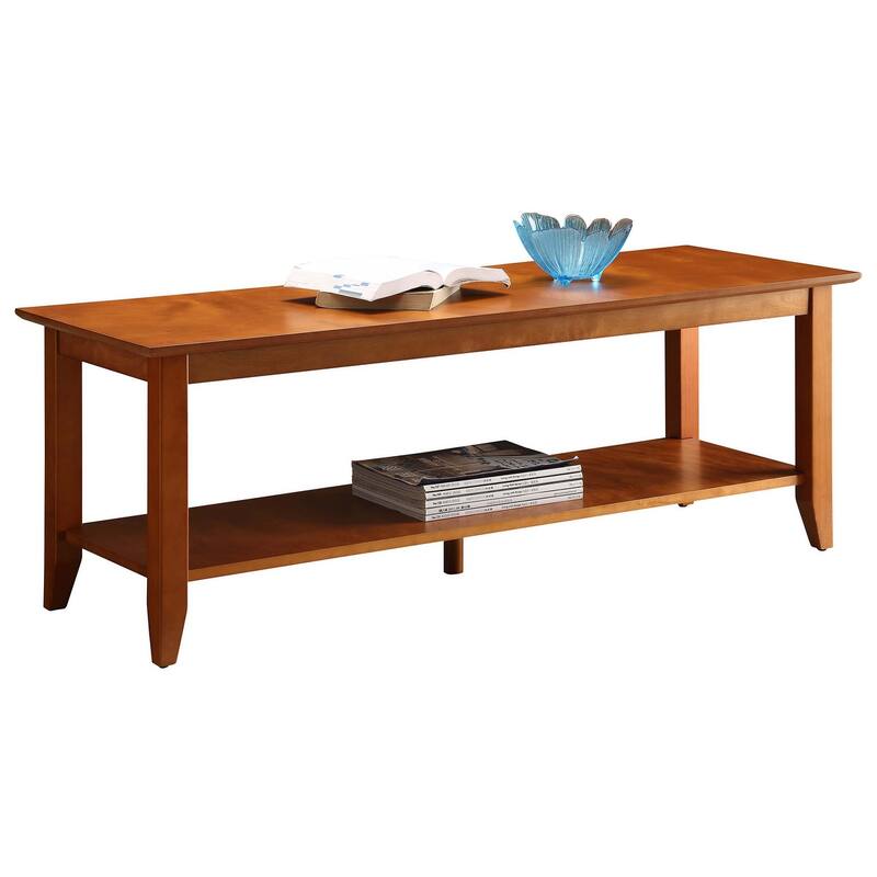 Convenience Concepts American Heritage Coffee Table with Shelf