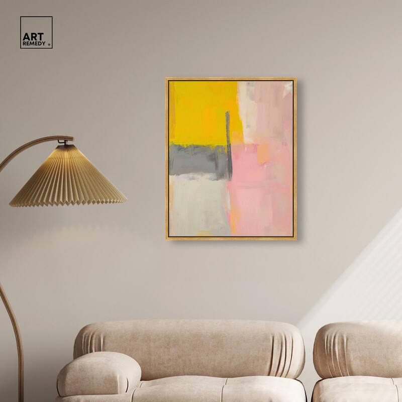 Tangerine Blush II Canvas by Art Remedy