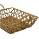 preview thumbnail 16 of 16, The Novogratz Metal Handmade Storage Basket with Handles (Set of 2)