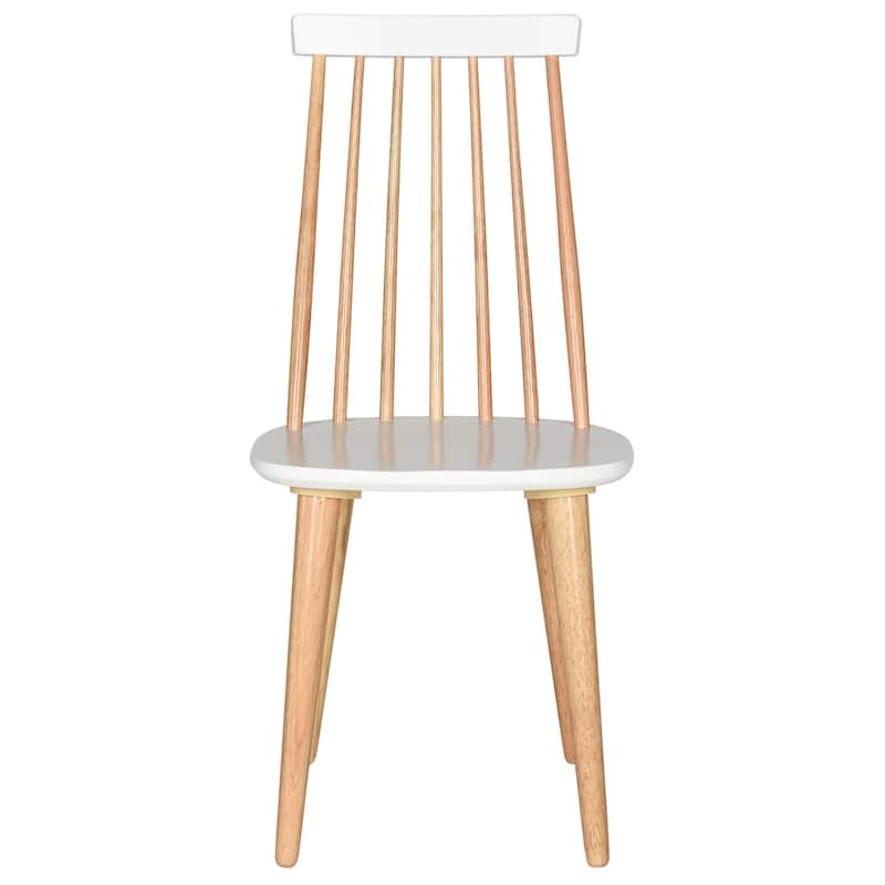 SAFAVIEH Burris Spindle Back Side Chair (Set of 2) - 17"W x 21"D x 36"H