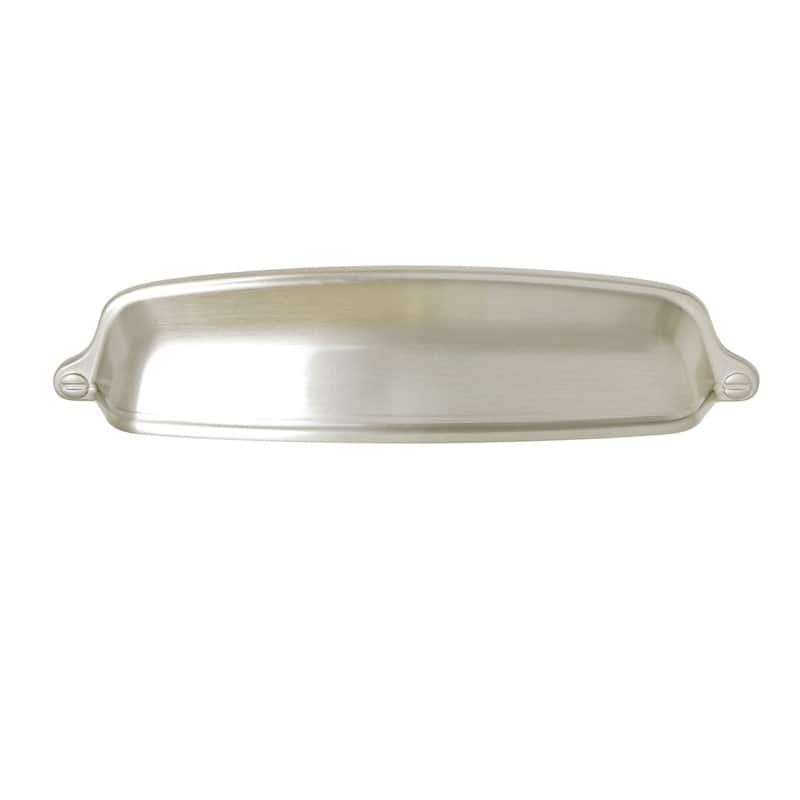 Utopia Alley Nicholas Pull Handle - Metal Brushed Nickel Pull Handle, 5.0" Center to Center