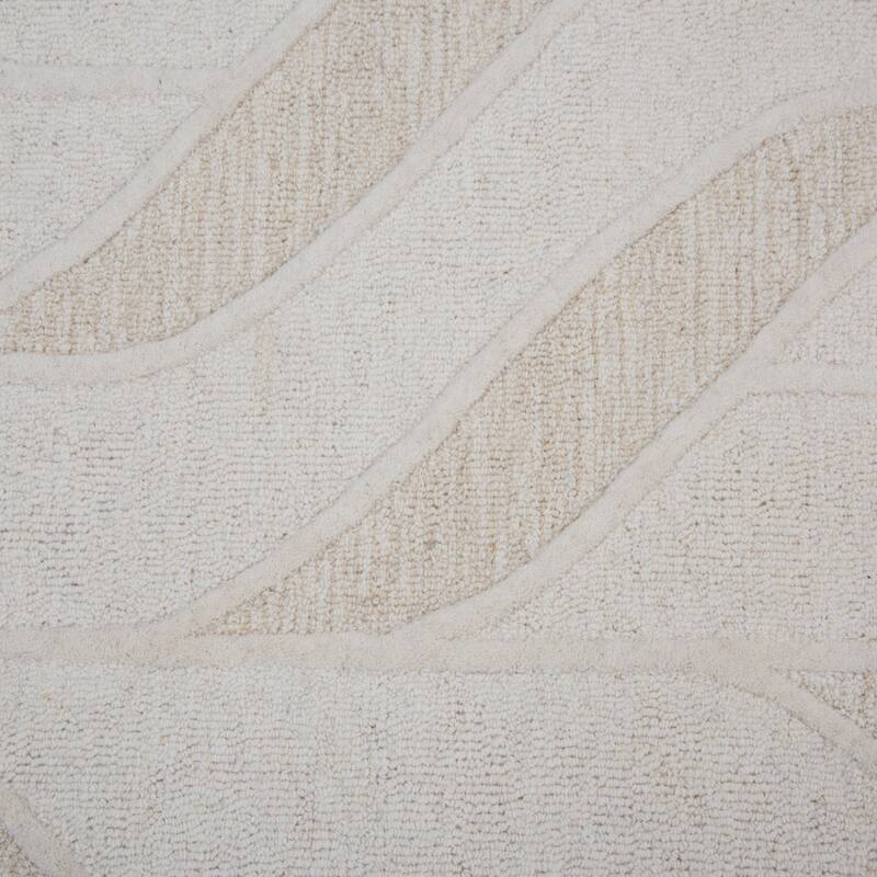 Alora Decor Lofton Stripe Hand Tufted Wool Rug